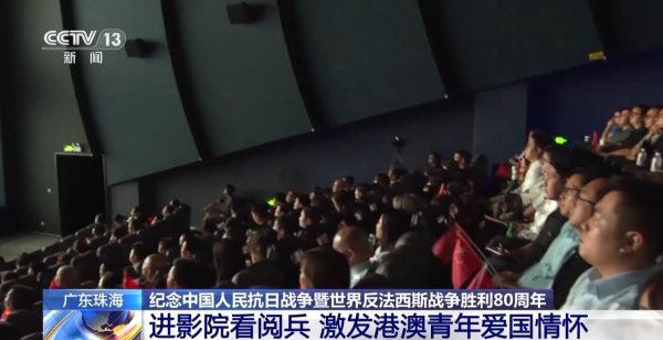 股票行情今天配资 “国家强大是我们的底气” 港澳青年影院同看阅兵的氛围感绝了
